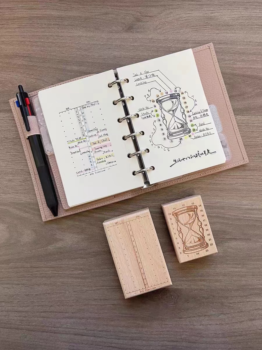 Vintage Timeline Wooden Rubber - Vintage Collectible Stamps recension och pris