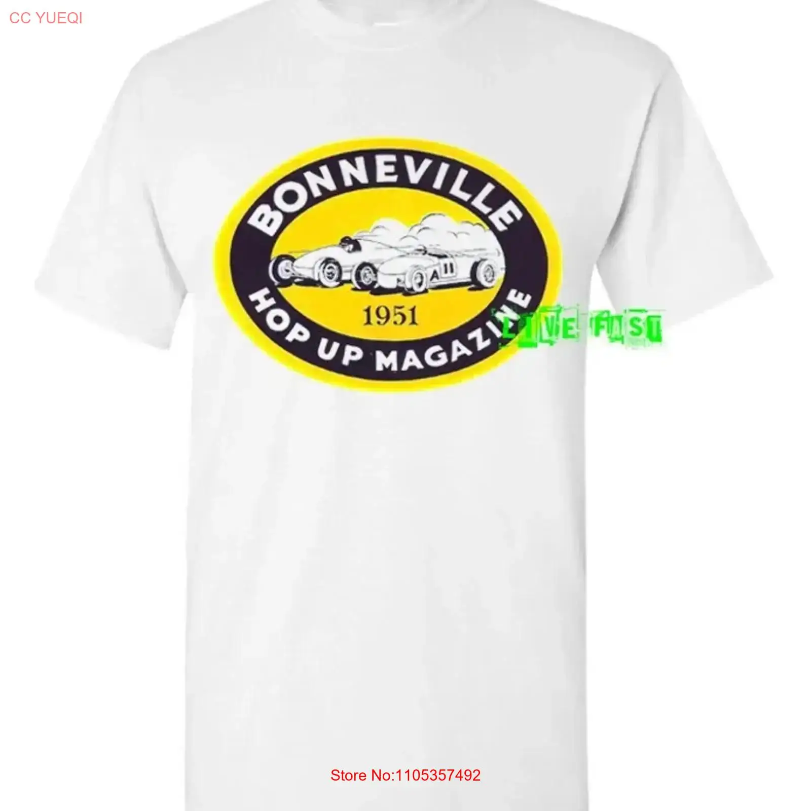 BONNEVILLE SALT FLATS 1951 T S - Collectible Vintage T Shirts recension och pris