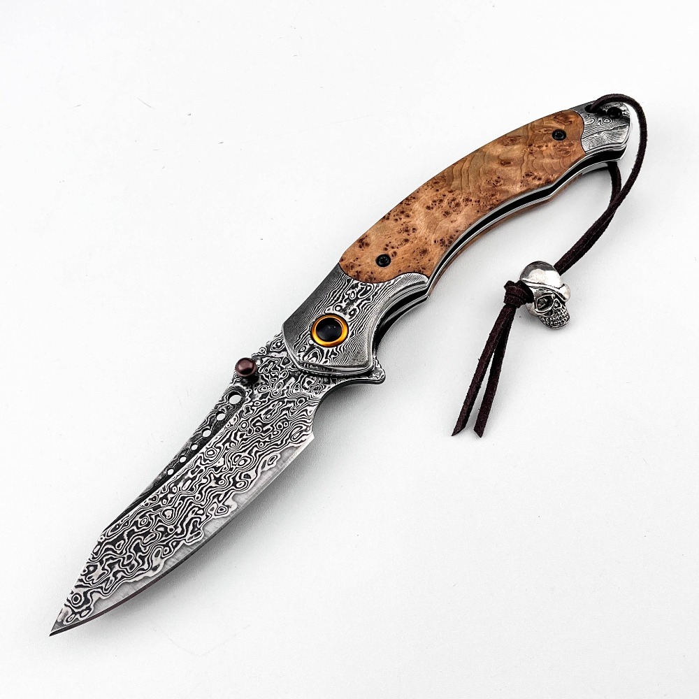 High Hardness Damascus Pattern - Vintage Collectible Knives recension och pris
