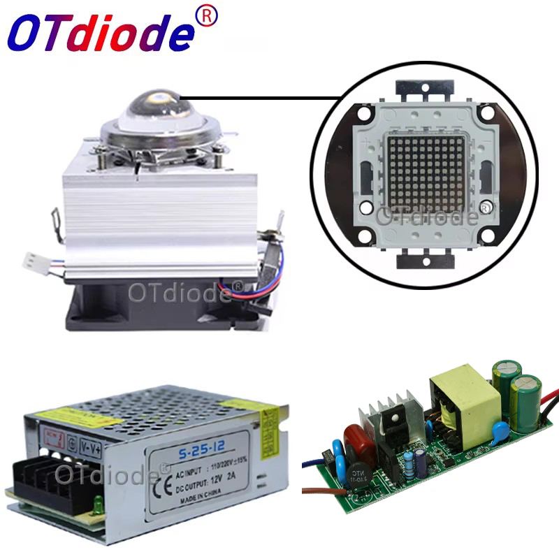 100W LED COB UV 395-400nm 365- - Darkroom Enlarger Lens recension och pris