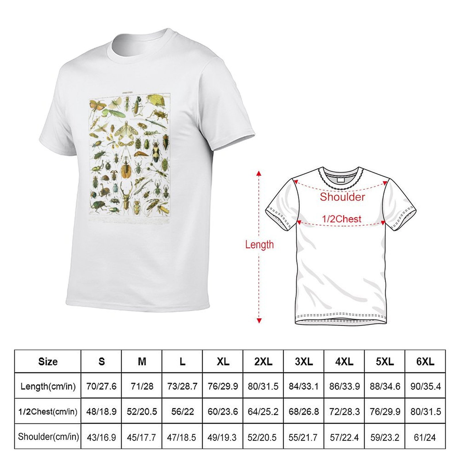 Vintage Insect Collection T-Sh - Collectible Vintage T Shirts recension och pris