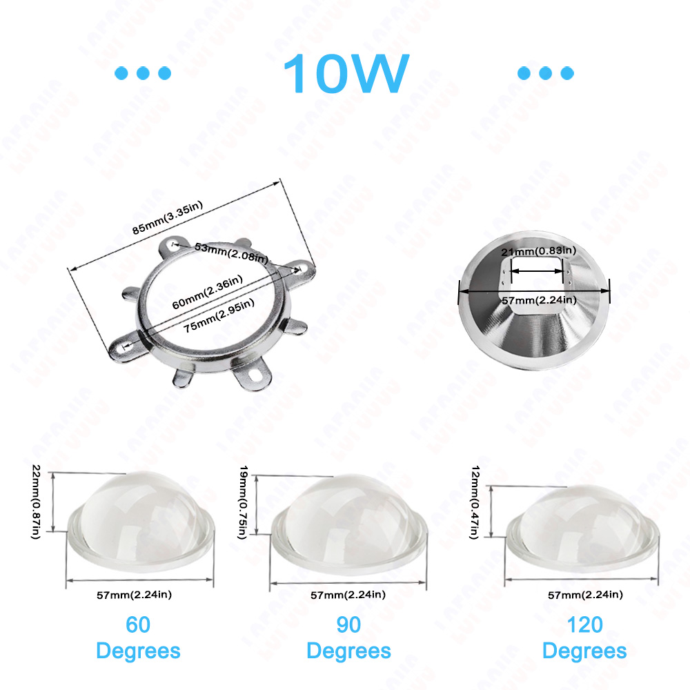 60 90 120 Degrees LED Lens Opt - Darkroom Enlarger Lens recension och pris