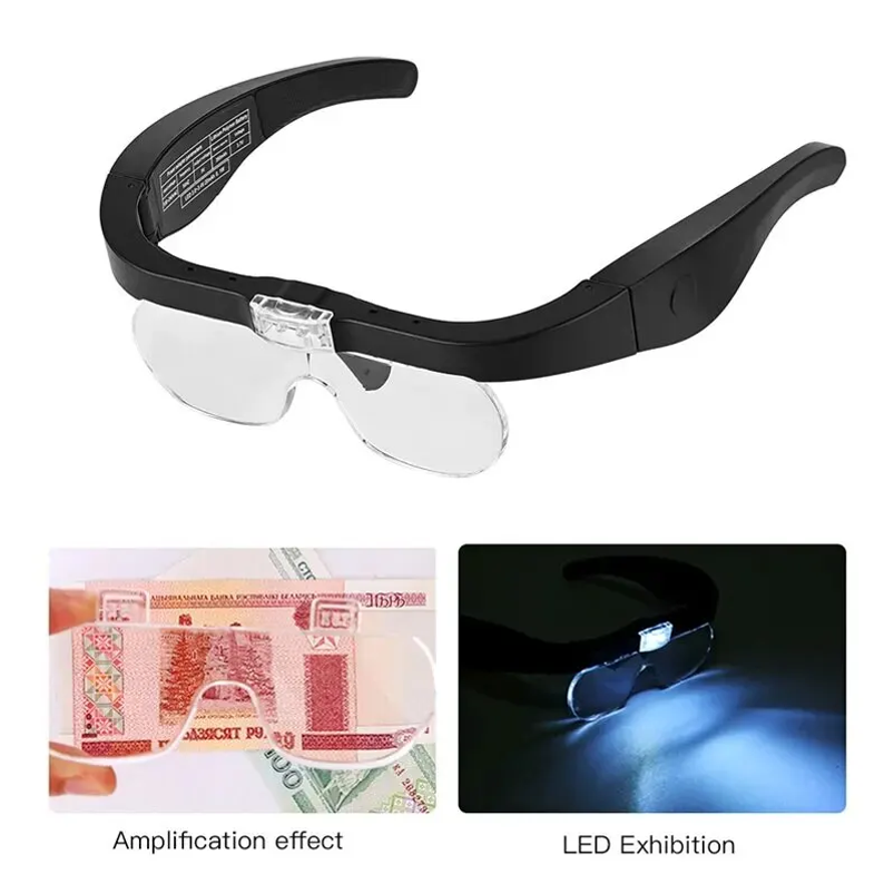 Head‑mounted Magnifying Glasse - Darkroom Enlarger Lens recension och pris