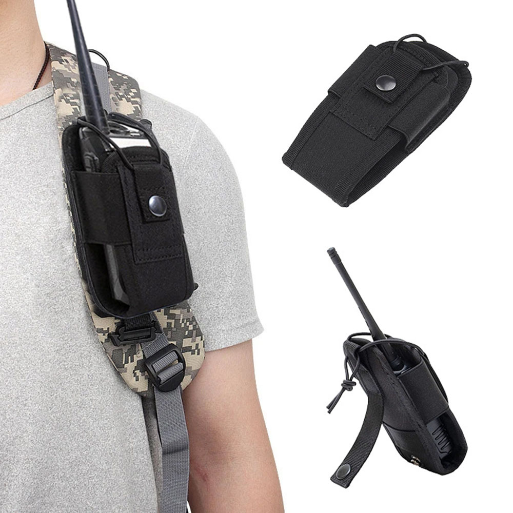 Tactical Walkie-Talkie Bag Rad - Cassette Walkman Belt recension och pris