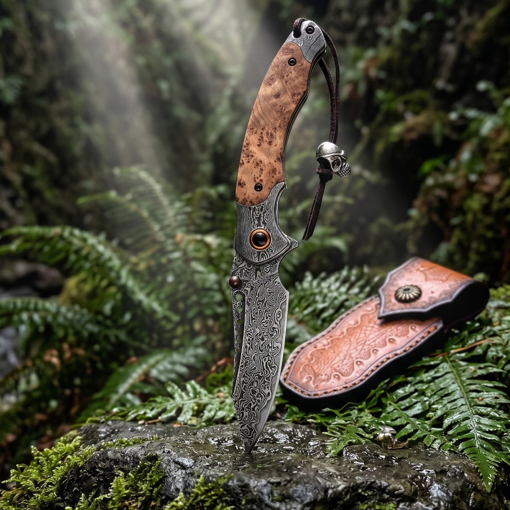 High Hardness Damascus Pattern - Vintage Collectible Knives recension och pris