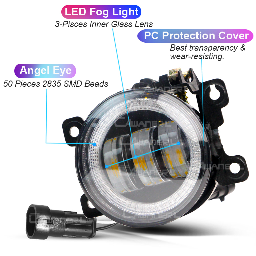 2 Pieces Car Right + Left LED  - Darkroom Enlarger Lens recension och pris