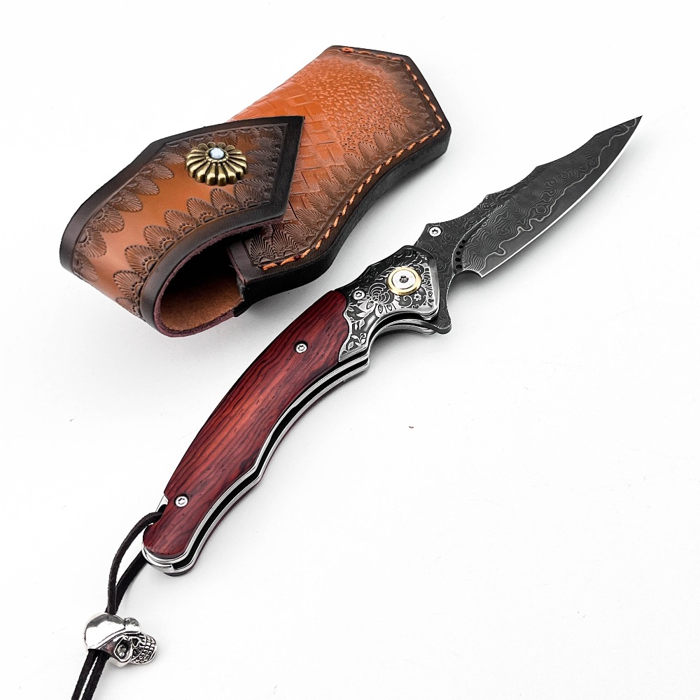 Vintage Engraved Foldable Knif - Vintage Collectible Knives recension och pris