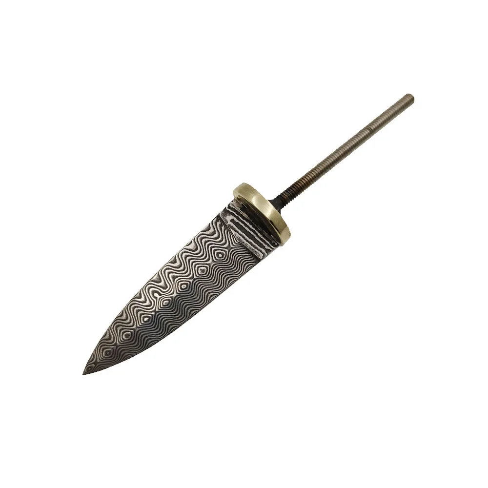 Vintage Damascus Steel Tea Kni - Vintage Collectible Knives recension och pris